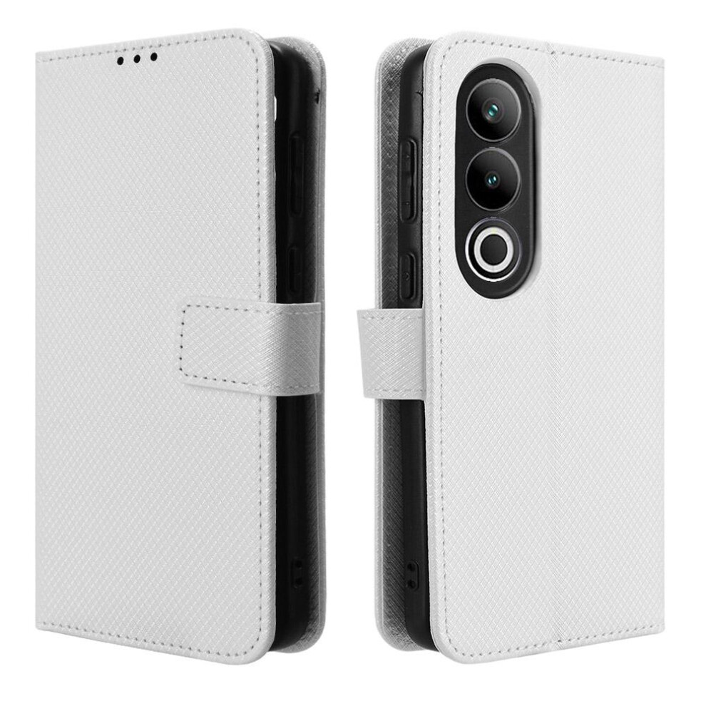 (White) Case For Oneplus Nord Ce4 5G Cover Magnetic Wallet Kickstand Card Holder White 764549372836