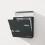 Homcom HOMCOM Wall Mounted Post Box, Weatherproof Letterbox with Lock, Grey 7