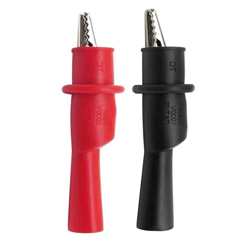 Univeral Crocodile Clip  Test Clip Wire Tips Test Clip  Multimeter Tester