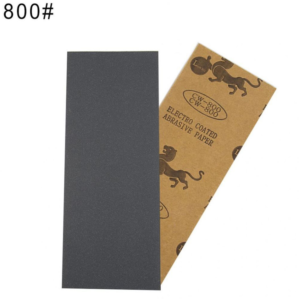 (800) Wet Dry Sandpaper Sheets 400/600/800/1000/1200/1500/2000/2500# Polish