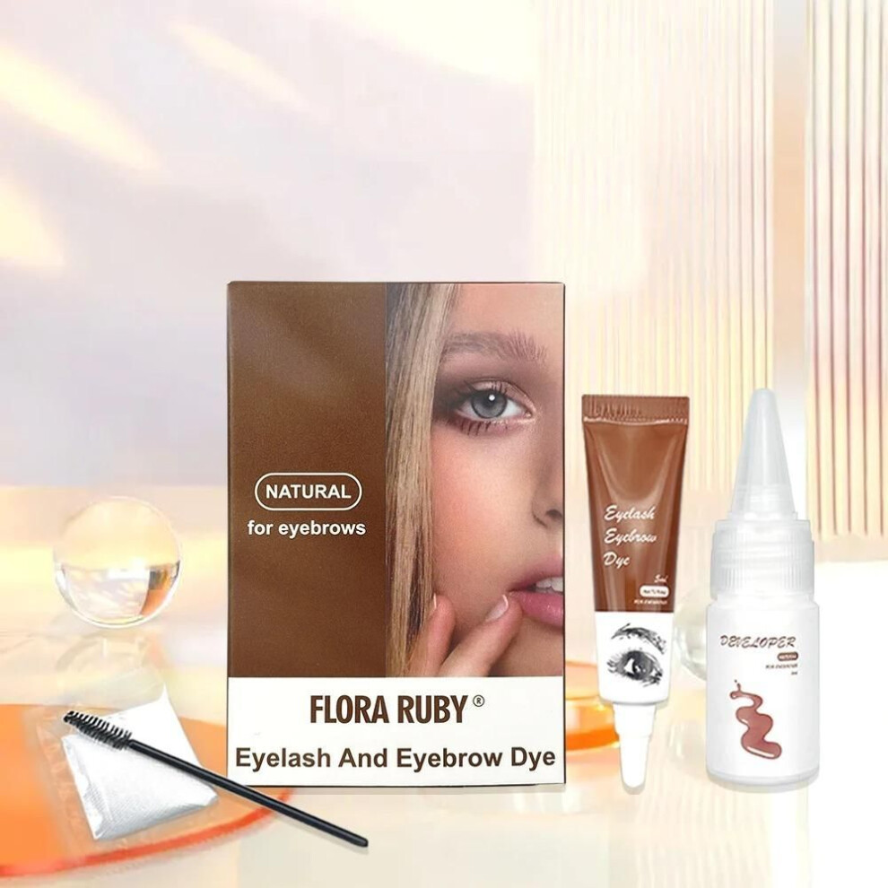(coffee, set) Eyelash Eyebrow Eye Lash Brow Dye Tint Kit Pro Brow Lift Perming Eyebrow Semi Permanent Body Art Eyebrows Eyeliner Lips Tint Makeup Supplies