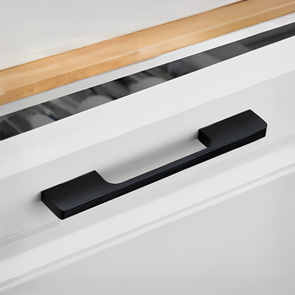(160cm) 2Pcs Matte Black Furniture Handles