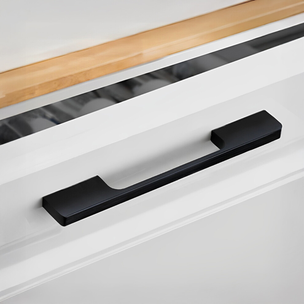(192cm) 2Pcs Matte Black Furniture Handles