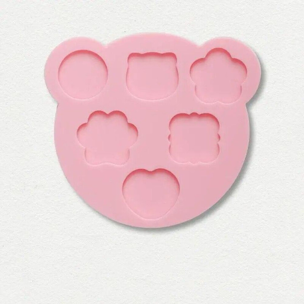 (pink) Wax Seal Stamp Silicone Mold Pad Sealing Wax Fix Shapes Mat Sealing Fixer Scrapbook Envelope Invitation Diy Tool