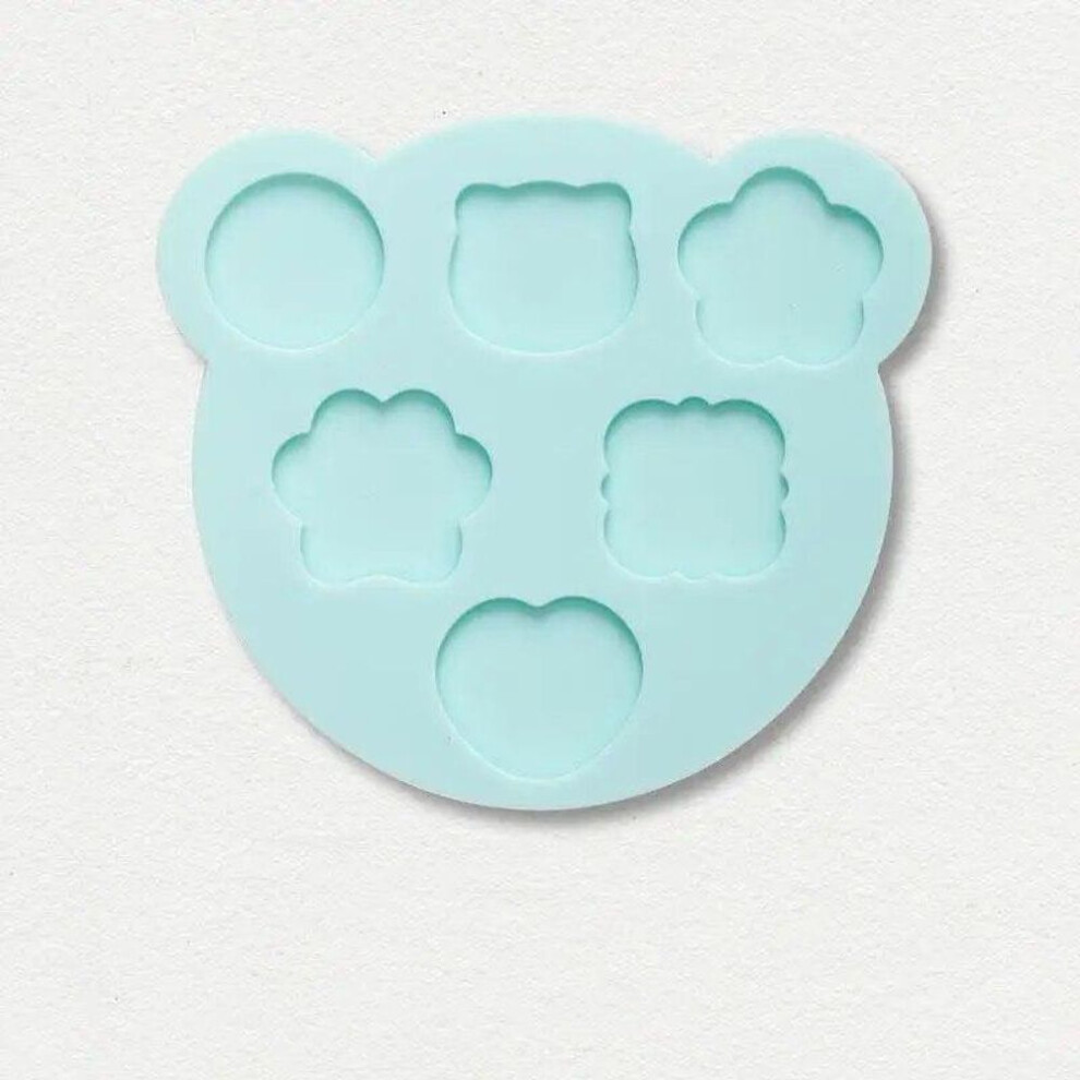 (blue) Wax Seal Stamp Silicone Mold Pad Sealing Wax Fix Shapes Mat Sealing Fixer Scrapbook Envelope Invitation Diy Tool