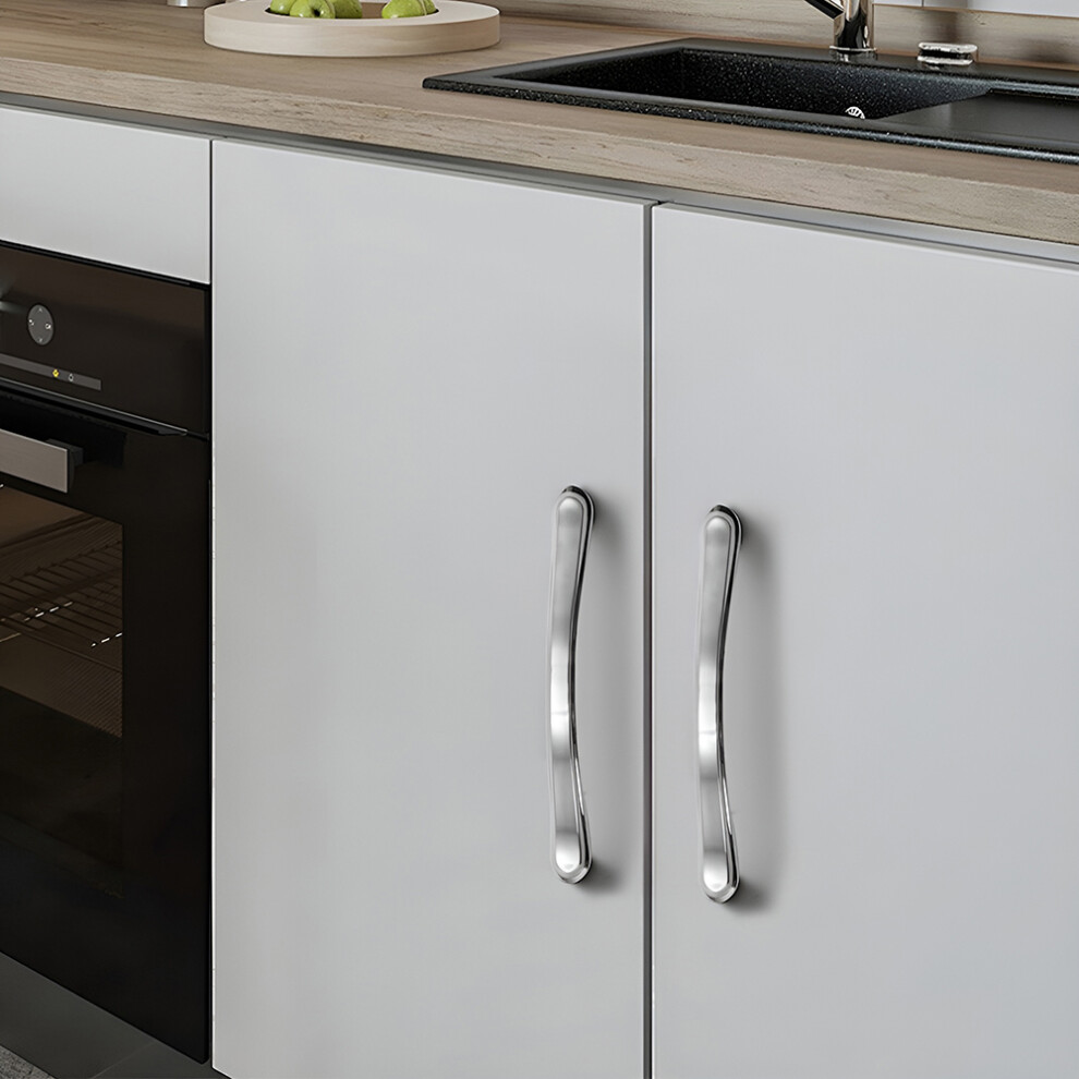 (96cm) 2Pcs Silver Furniture Handles