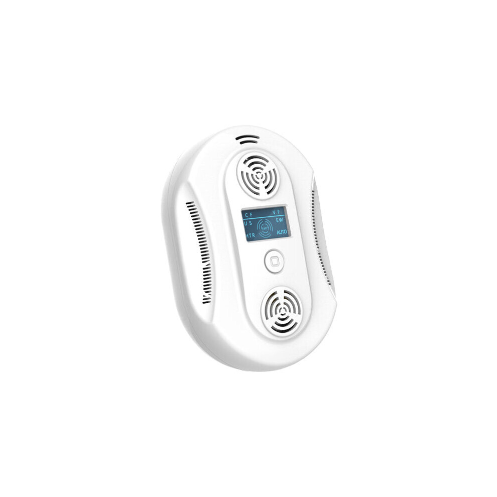 (White, AU Plug) Intelligent Frequency Conversion Ultrasonic Mouse Repeller Repellent Anti Mosquito Dispeller Pest Reject Killer Trap-image-OPC-PFZR7QP-NEW