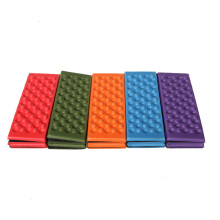(purple) Foldable Folding Outdoor Camping Mat XPE Waterproof Seat Foam Pad Chair Picnic Moisture-proof Mattress Beach Mat Pad