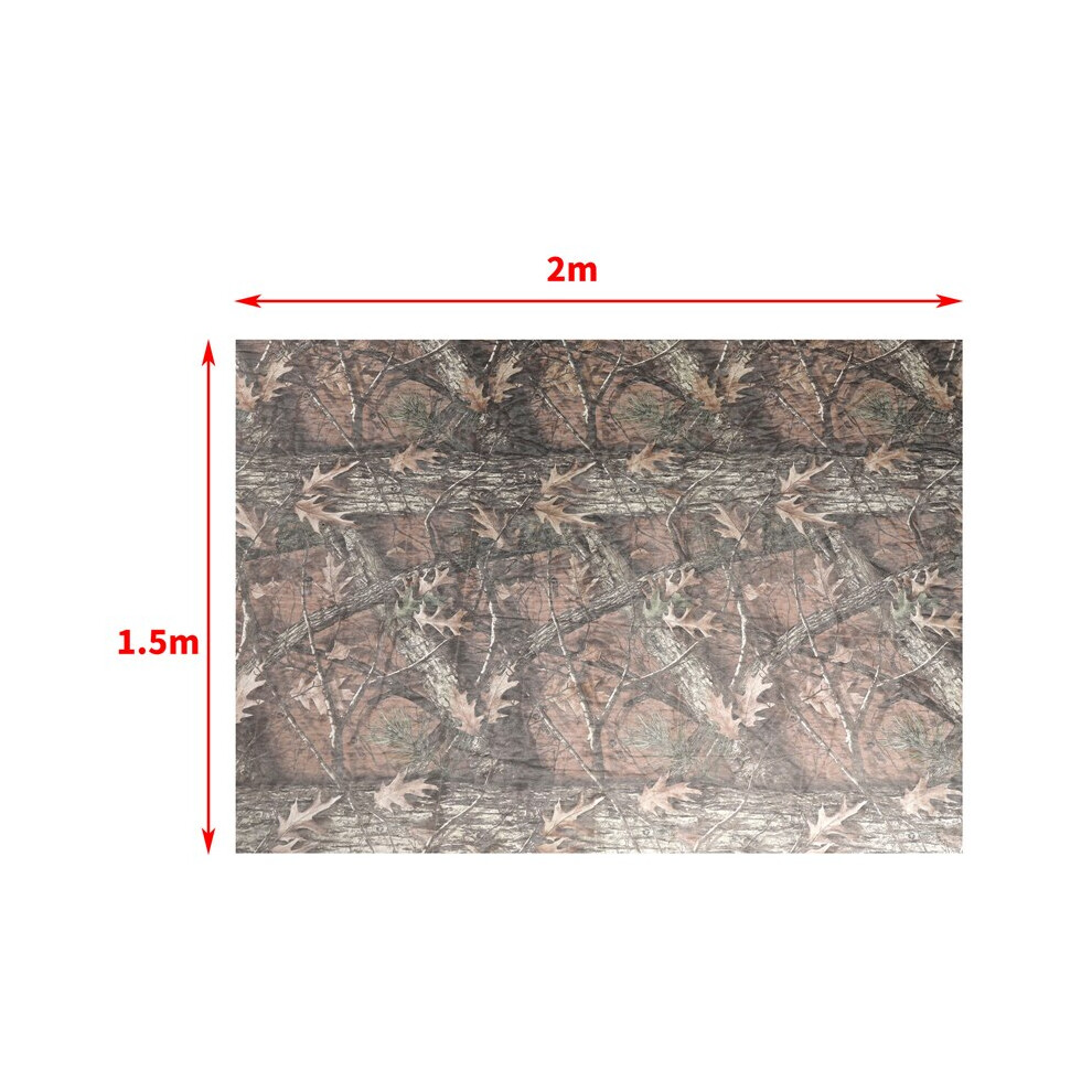 (1.5x2M) Camouflage Gauze Mesh Pest Control Mosquito Net Garden Plant Ultralight Cover Barrier Netting Perspective Shade Membrane