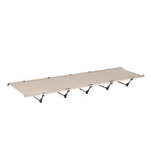 (Khaki) Outdoor Camping Bed Polyester Oxford Outdoor Folding Bed Tear Rsistant Ultralight Camping Furniture Aluminium Alloy