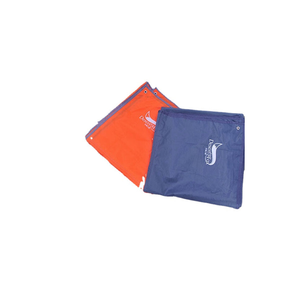 (Orange, 210x200cm) Waterproof Tent Floor Tarp Picnic Mat Ultralight Pocket Tent Footprints Beach Tarp with Sack for Camping Hiking-image-OPC-PFZR86M-NEW