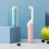 (Blue) Environmentally Friendly Sharp Rotating Folding Can Stand Upright Non-slip Convenient Penguin Paring Cutter 3