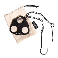 (Tripod set) Picnic Cooking Pot Grill Outdoor Barbecue Tripod Hanging Rack Adjustable Camping Grill Hanging Pot Set Camping Grill