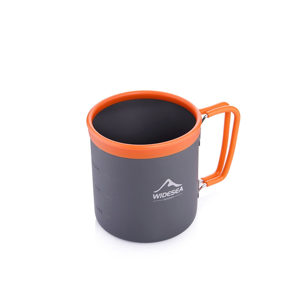 Camping Aluminum Cup Outdoor Mug Tourism Tableware Picnic Cooking Equipment Tourist Coffee Drink Trekking Hiking