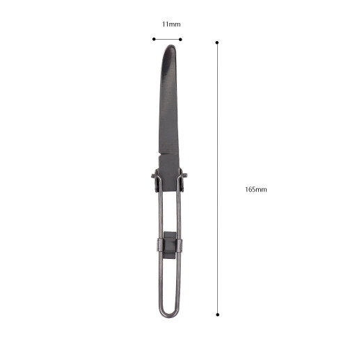 Outdoor Stainless Steel Folded Fork Spoon Knife Picnic Camping Dinnerware Tableware 2