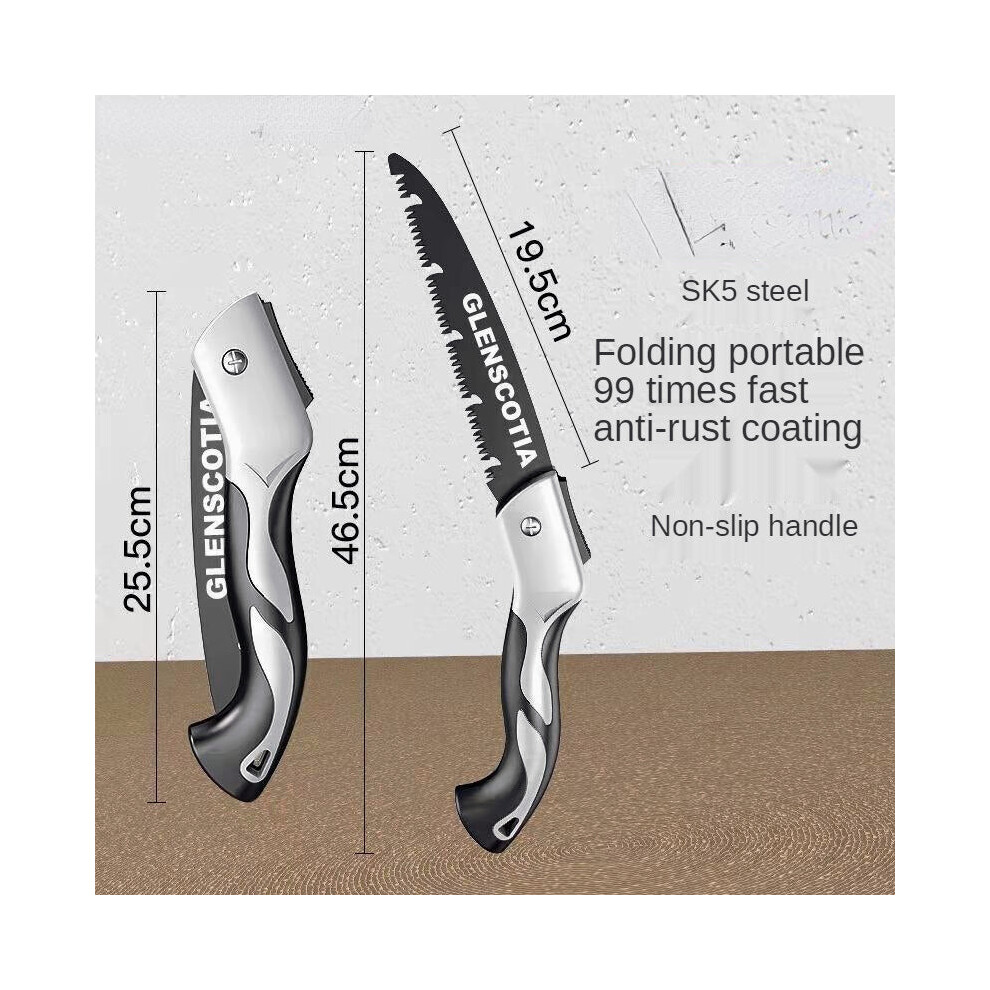 (46.5cm) Wood Folding Saw Outdoor For Camping SK5 Grafting Pruner For Trees Chopper Garden Tools Utility Knife Hand Saw Saw Tree