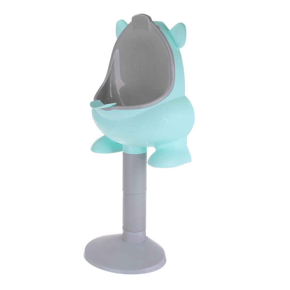 (Light Blue) Baby Kids Urinal Potty Trainer Multifunction Standing Bathroom Toilet Pots Kit