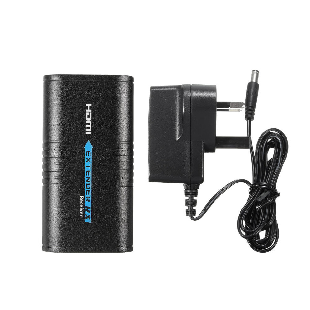 (EU Plug) HDMI Extender RX Receiver 100-120m Support 1080P Over Cat5 Cat5e Cat6