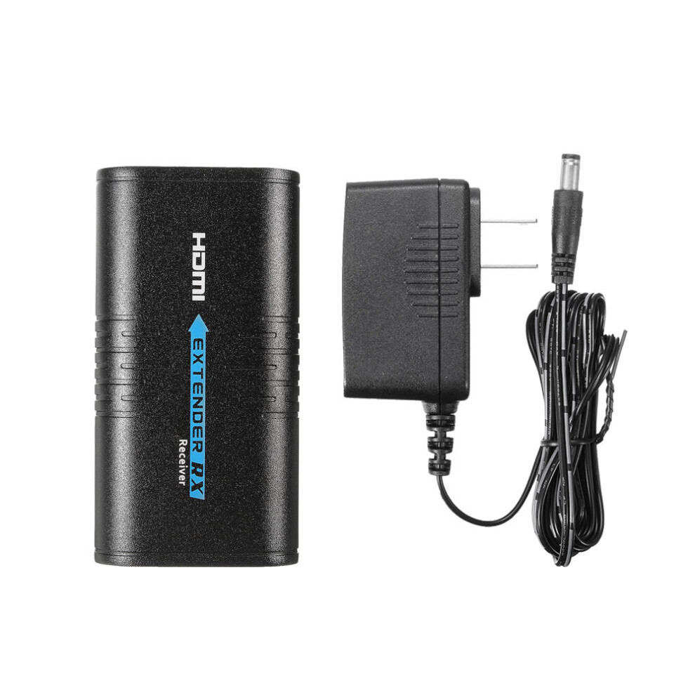 (Us Plug) Hdmi Extender Rx Receiver 100-120M Support 1080P Over Cat5 Cat5e Cat6 9495687788029