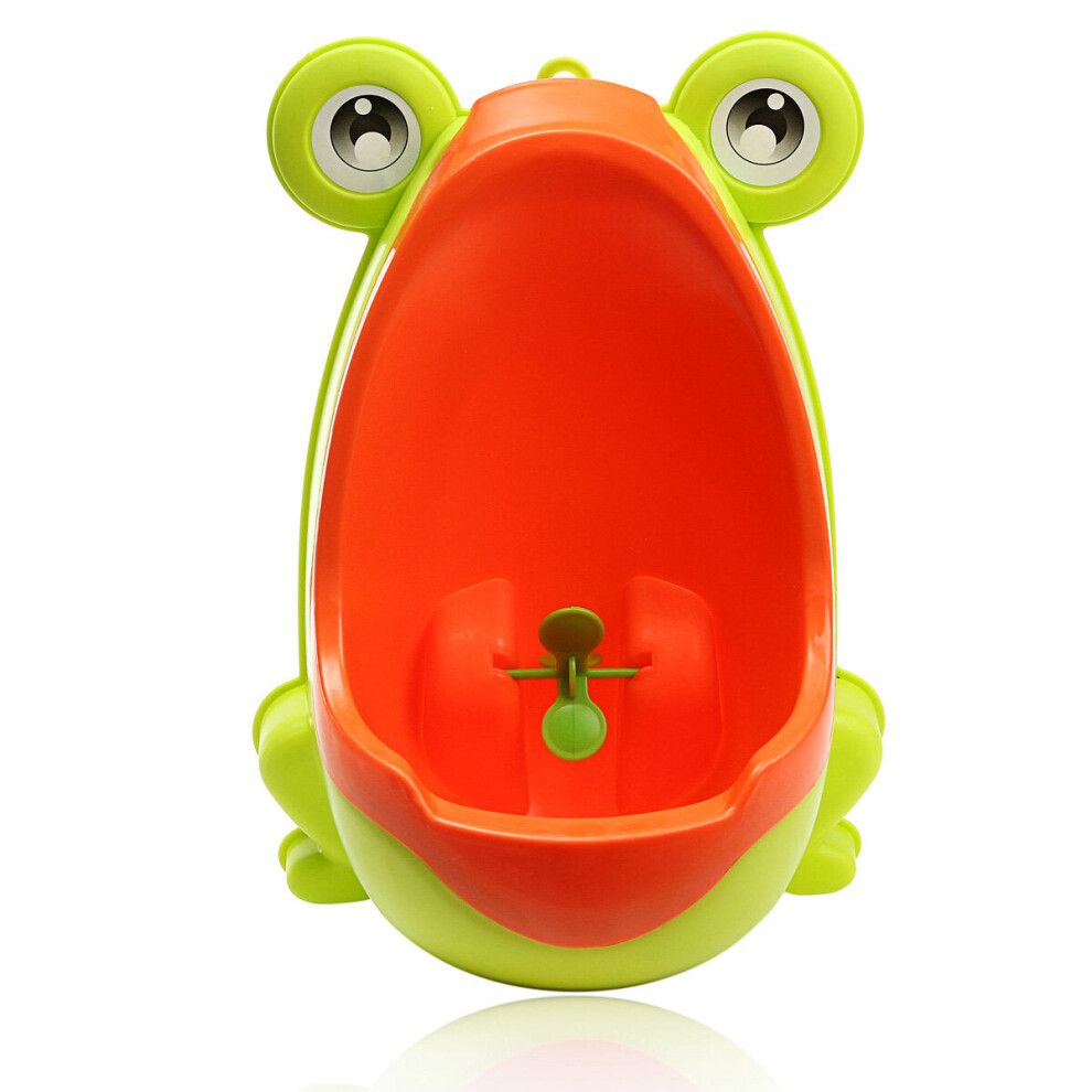 (Light Green) Fashion Frog Boy Baby Toilet Training Children Kids Potty Urinal Pee Trainer Urine Bathroom Accessories Home Decor