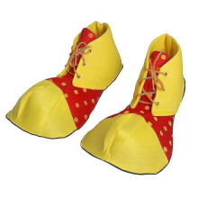 Large Clown Shoes Dot Halloween Costume Clown Shoes for Women Men (one Size)