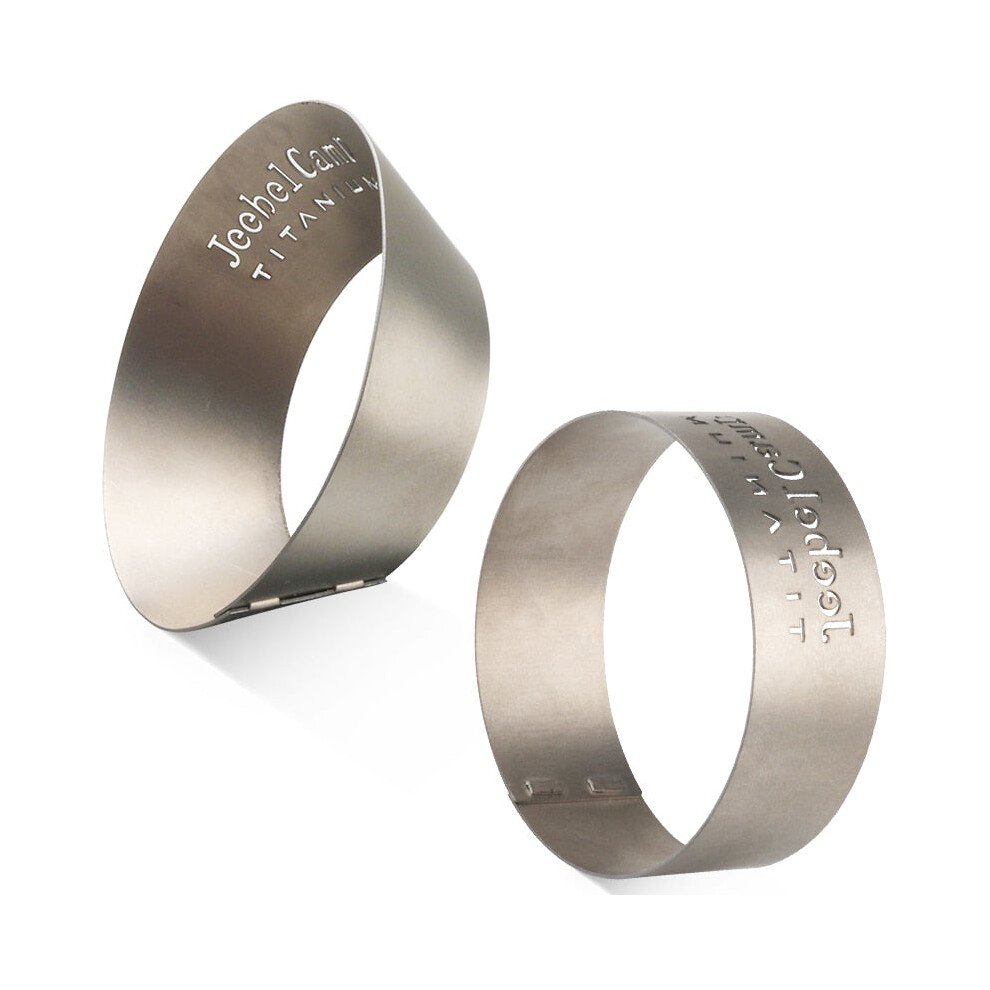 (both) Titanium Alloy Windproof Ring Jeebel Camp Stove Camping Burners