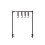 (set4) Outdoor Folding Shelves Camping Desktop Shelves Camping Tableware Storage Rack 2