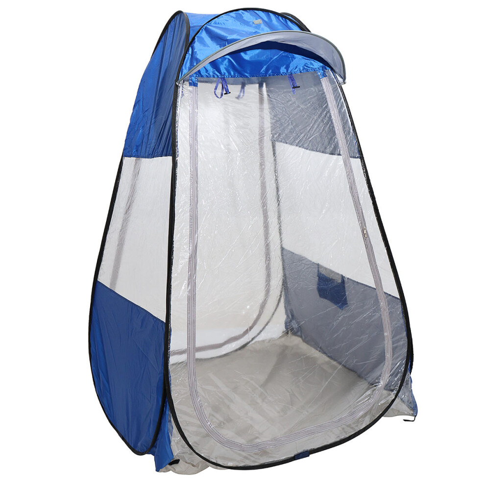 (Blue) Outdoor Camping Single Pop-up Tent Waterproof Anti-UV Canopy Sunshade Shelter-image-OPC-PFZR9YQ-NEW