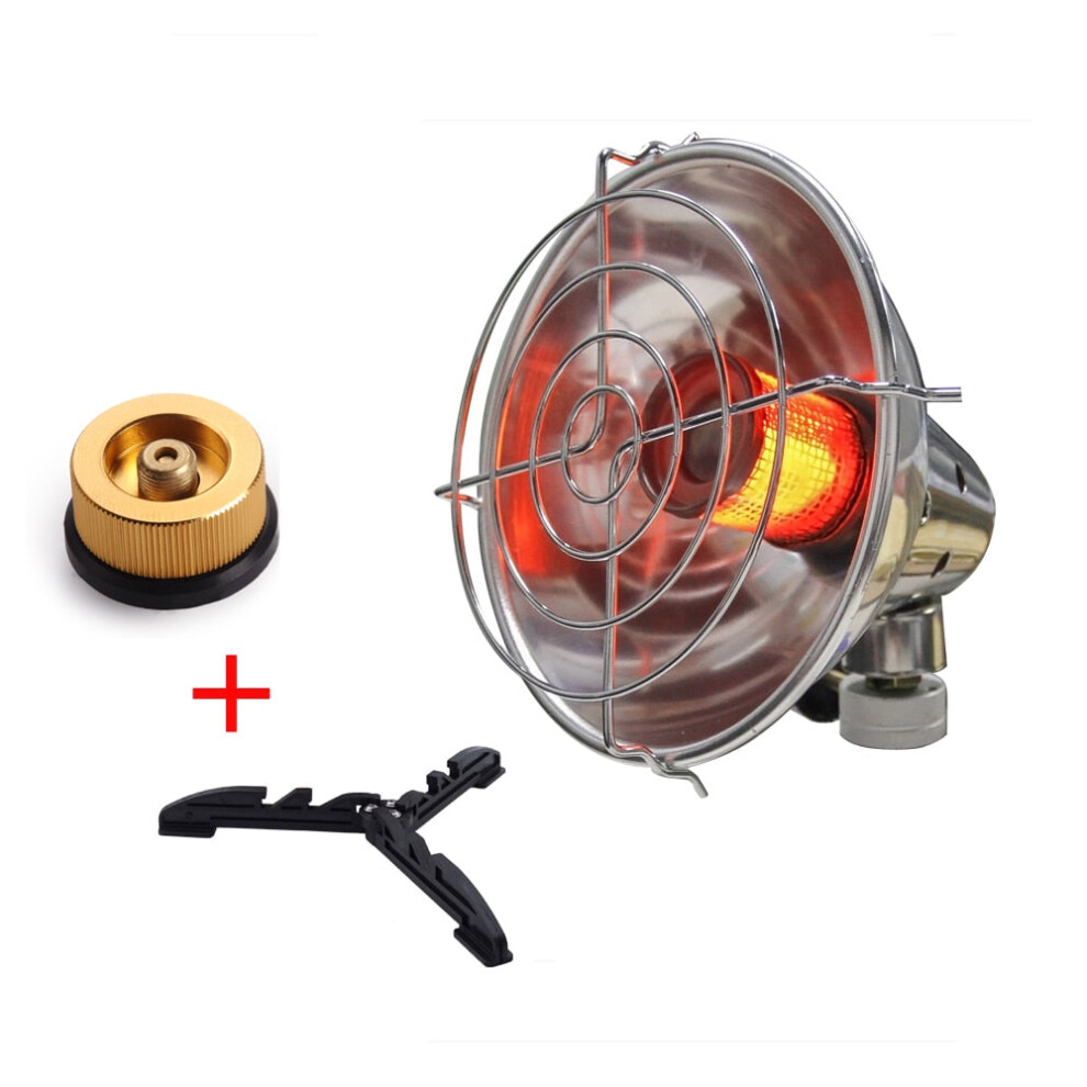 (Butane GAS adapter) Portable Gas Heater Outdoor Warmer Propane Butane Tent Heater Camping Stove Cooker