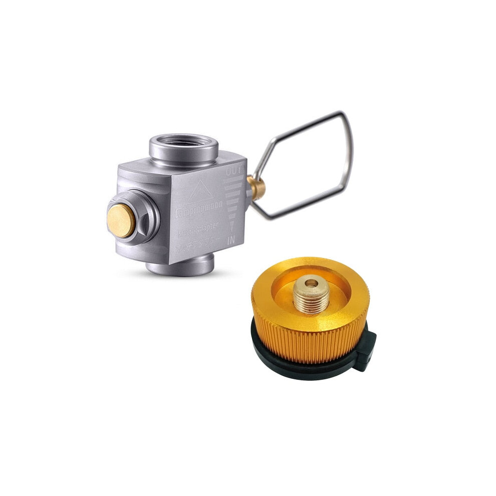 (Set7) Gas Stove Adapter Gas Save with Butane Adapter Camping Stove Refill Adapter Butane Converter for Camping Backpacking Hiking-image-OPC-PFZRB9Q-NEW
