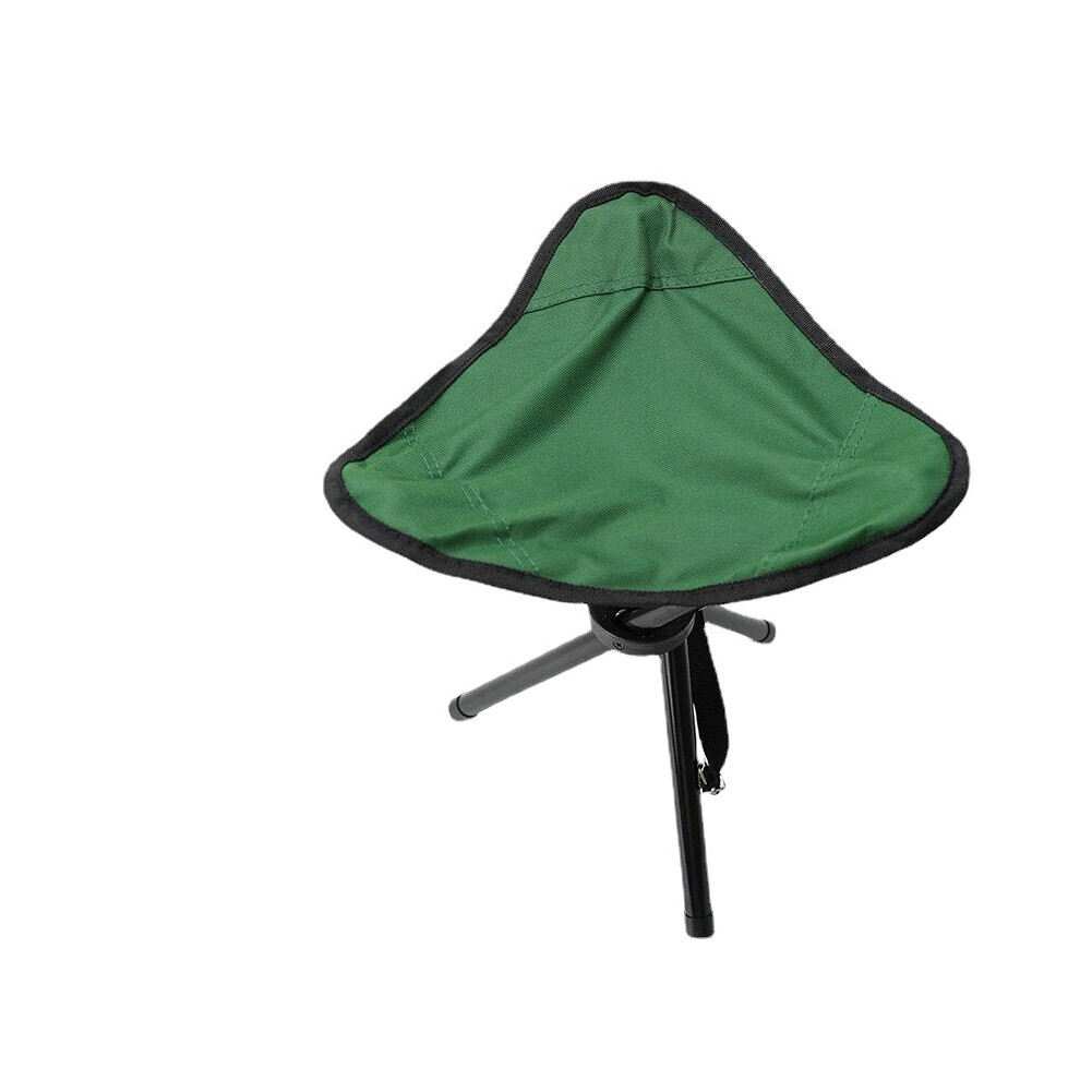 (Green) Camping Chair Ultralight Beach Portable Baby Recling Fishing Folding Bench Office Waiting Cadeira Dobravel Relaxing Chair