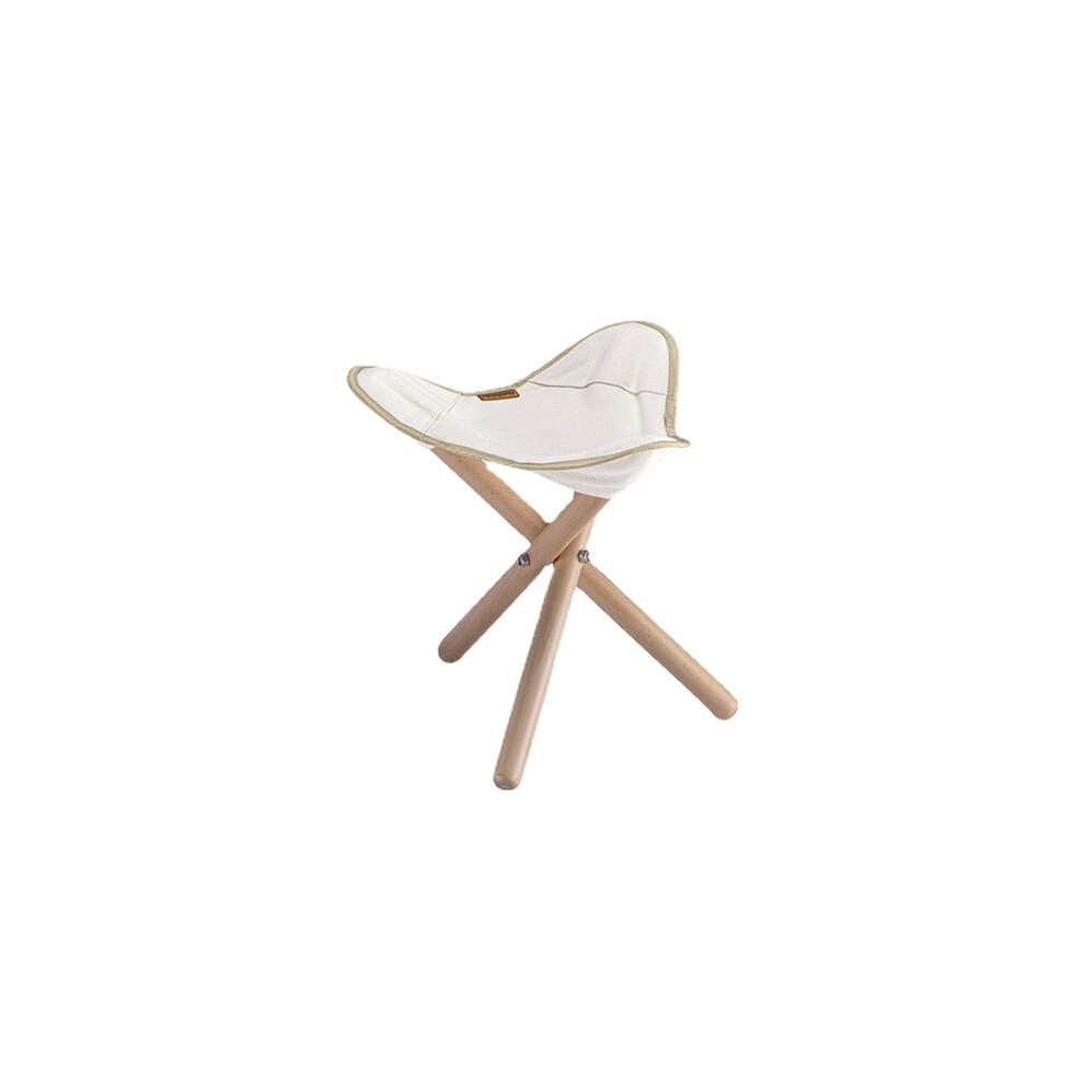 Outdoor Foldable Bench Portable Solid Wood Chair Ultralight Triangle Stool For Camping Hiking Picnic BBQ