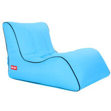 (Sky Blue, 70x60x55cm) Camping Inflatable Armchair Air Sofa Chair Beach Inflatable Couch Beach Inflatable Chair Summer Pool Beach Foldable Lounger Sofa
