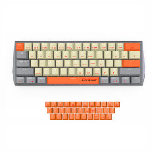 (Grey One, Blue Switch) Triple Mode Gaming mechanical keyboard Low-Shaft Profile RGB Wireless Bluetooth5.0 For MAC