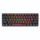 (Black, Brown Switch) Programmable Gaming Mechanical Keyboard 61 Keys Full-Key PBT Translucent Keycaps Dual-Mode Bluetooth 5.1 Type-C Wired 60% Compact Keyboard 13
