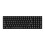 (Black, Brown Switch) Bluetooth 2.4G Wired Mechanical Gaming Keyboard 100 Keys Three Mode With Hot Swappable Switch 6