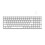 (White, Red Switch) Bluetooth 2.4G Wired Mechanical Gaming Keyboard 100 Keys Three Mode With Hot Swappable Switch 7