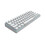 (White, Red Switch) Mechanical Keyboard Bluetooth Wired Dual Mode 60% Golden / Ice Blue Backlit Gaming Keyboard 9