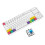 (Red Switch) 87 Keys Mechanical Keyboard RGB Wireless Bluetooth + Type-C Wired Dual Mode Mechanical Switch Gaming Keyboard 13