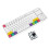 (Red Switch) 87 Keys Mechanical Keyboard RGB Wireless Bluetooth + Type-C Wired Dual Mode Mechanical Switch Gaming Keyboard 10