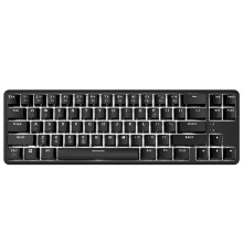 (Black, Red Switch) 68 Keys Mechanical Keyboard Wireless Bluetooth Wired Dual Mode Anti-ghosting Backlight Mechanical Switch Gaming Keyboard