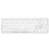 (White, Blue Switch) 68 Keys Mechanical Keyboard Wireless Bluetooth Wired Dual Mode Anti-ghosting Backlight Mechanical Switch Gaming Keyboard 1