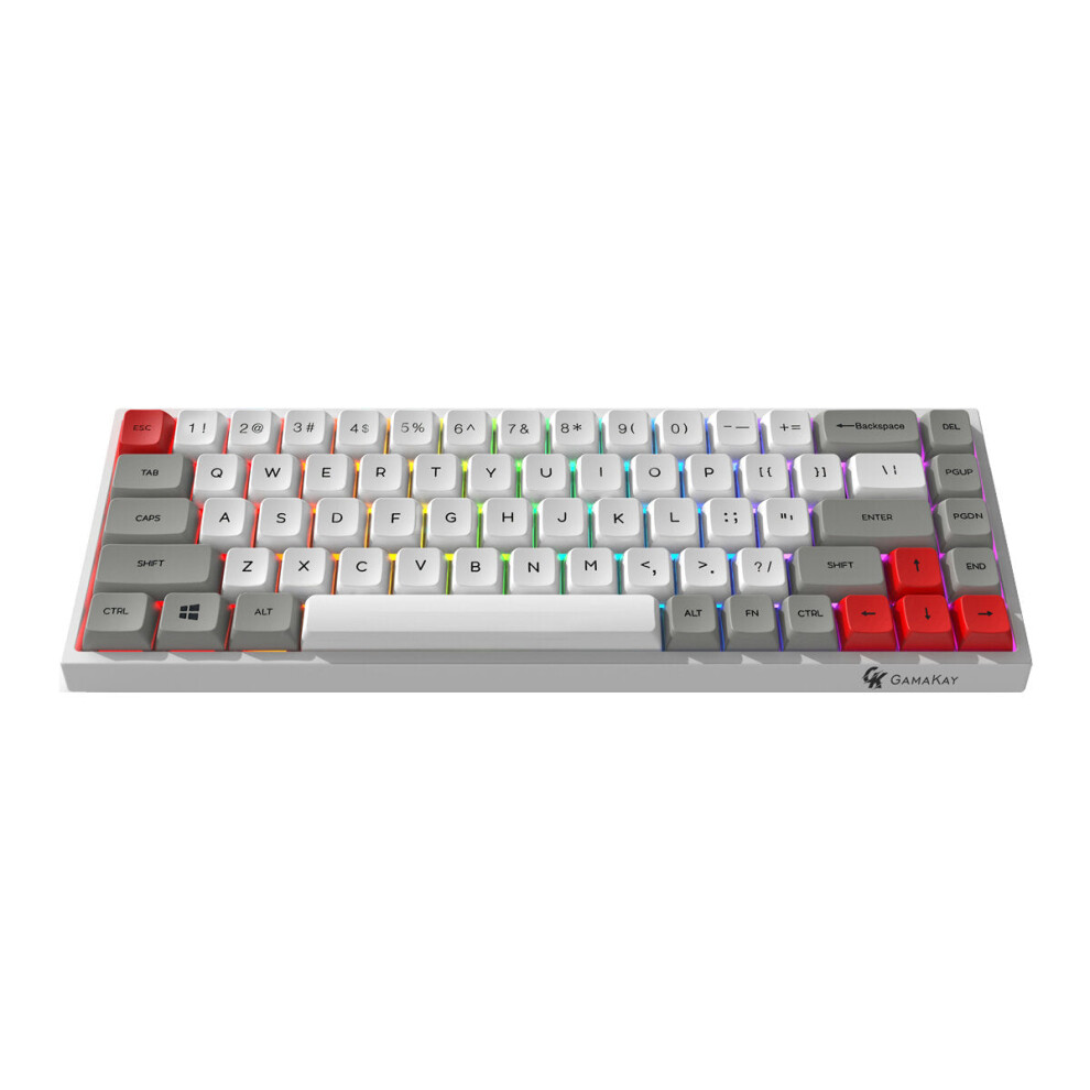 ( Switch) Mechanical Gaming Keyboard 68 Keys Triple Mode With Receiver Switch Xda Profile Pbt Keycaps Red 6112212790274