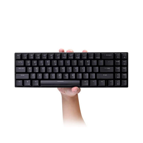 (Red Switch) Mechanical Keyboard 71 Keys 70% Compact Bluetooth Keyboard Tenkeyless USB Wired/Wireless Portable Gaming/Office For Mac/Win