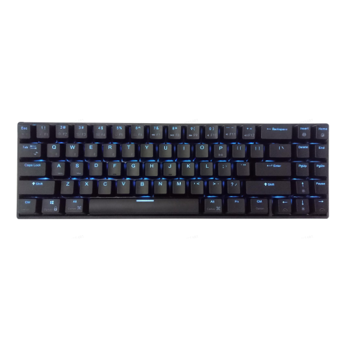 (Red Switch) Mechanical Keyboard 71 Keys 70% Compact Bluetooth Keyboard Tenkeyless USB Wired/Wireless Portable Gaming/Office For Mac/Win 1