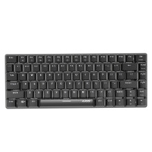 (Black) 82 Keys Wireless Mechanical Keyboard USB Wired / Bluetooth 5.0 Dual Mode Red Switch Blue Backlight Gaming Keyboard For Computer PC Laptop Gamer