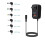 (EU) 3V-12V 30W Laptop Power Adapter Adjutable Uses For Notebook With Multiple DC 6
