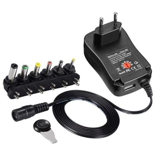 (EU) 3V-12V 30W Laptop Power Adapter Adjutable Uses For Notebook With Multiple DC 2