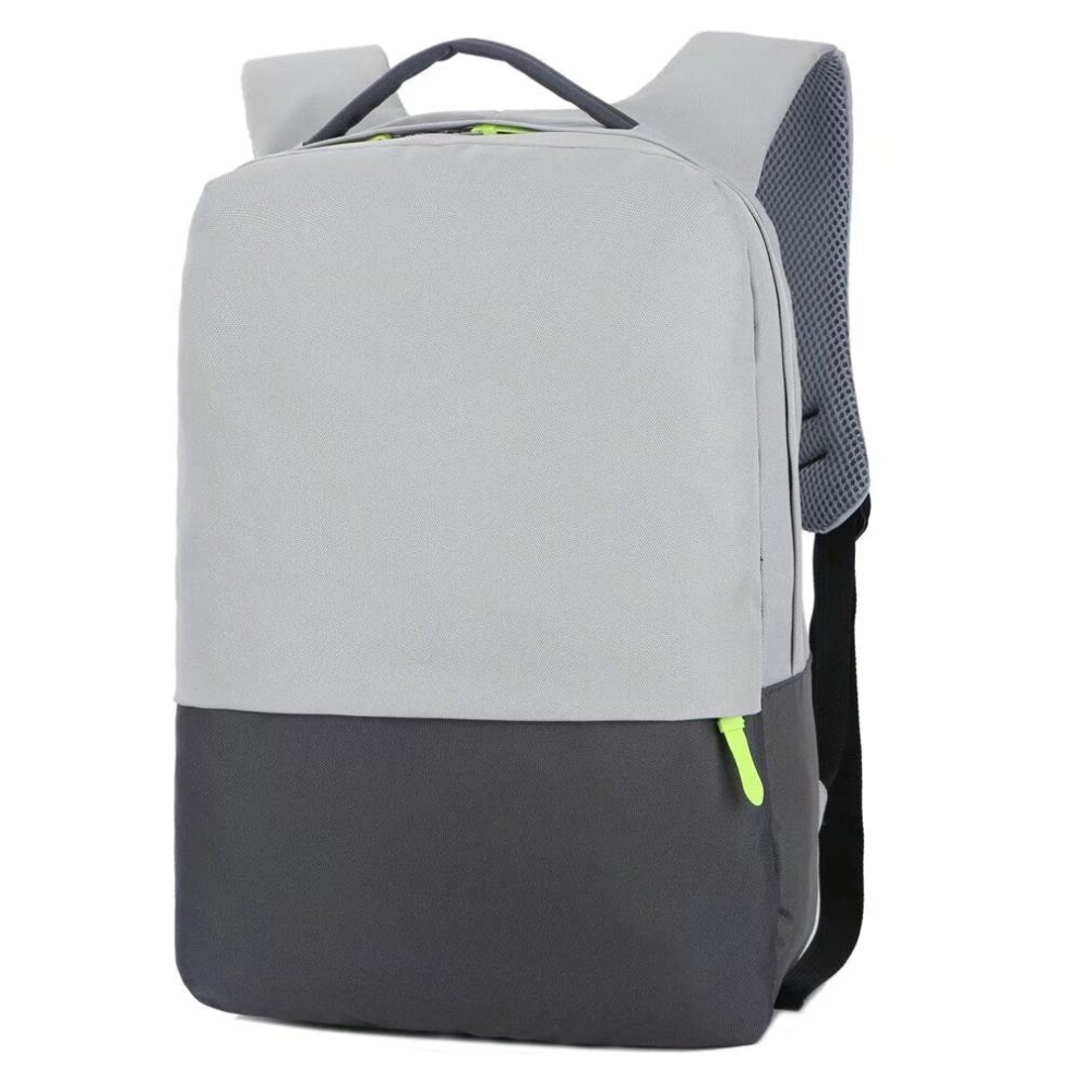 (Grey) Ultra-light Laptop Backpack Men's Simple Business Travel Bag