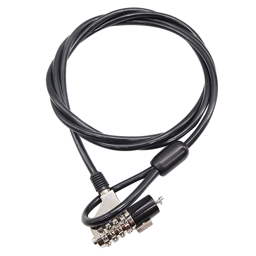 Anti Theft Laptop Lock Security Cable 4 Digit Password Protections 1